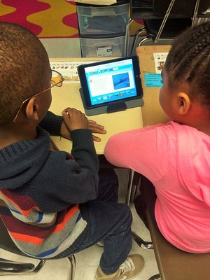 rsz class1 2 Second Sight Provides Donations to help 2nd-Graders get iPads (2017) Second Sight made donations to McCurdy Elementary School in Florissant Missouri resulting in iPads