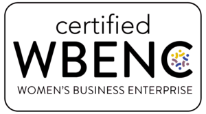 certified wbenc womens business enterprise logo vector